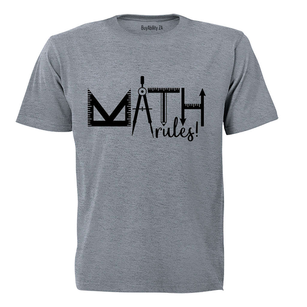 Math Rules - Adults - T-Shirt