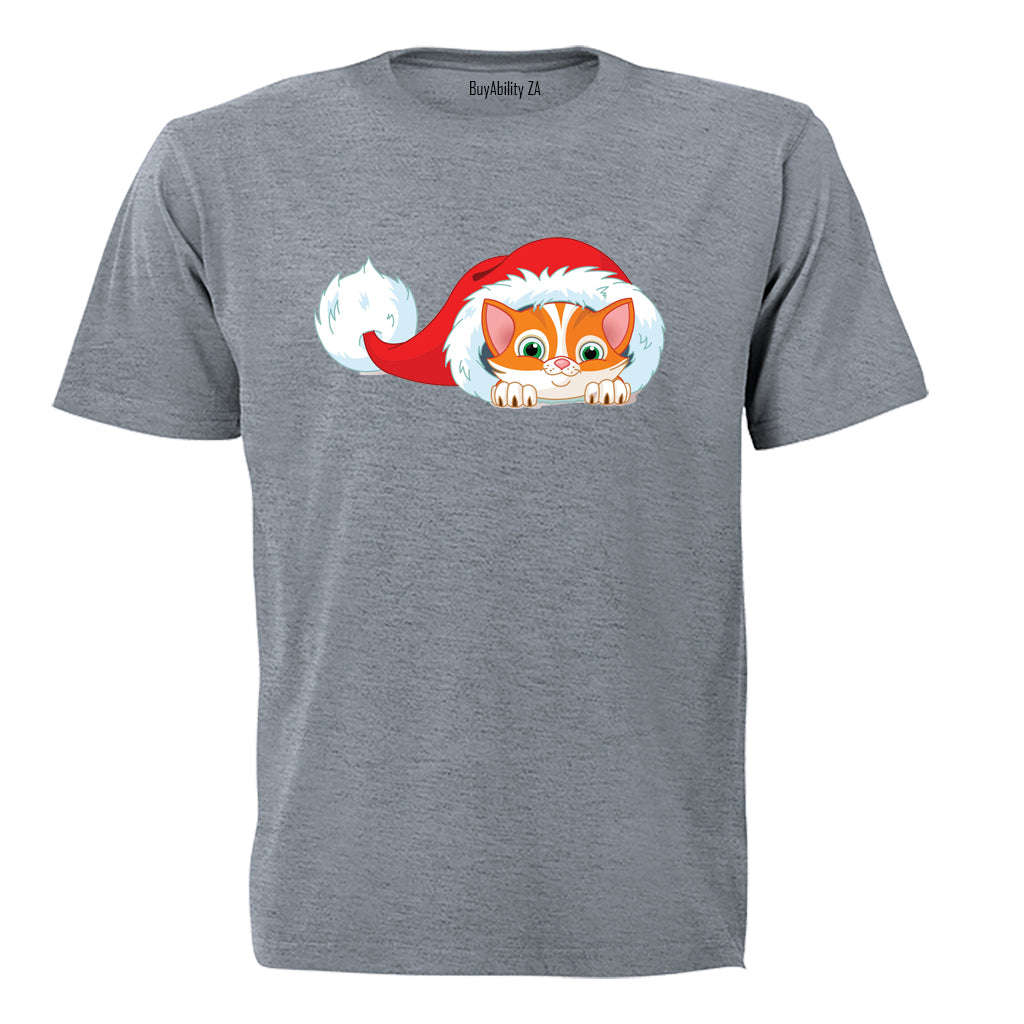 Mischief Christmas Kitten - Kids T-Shirt