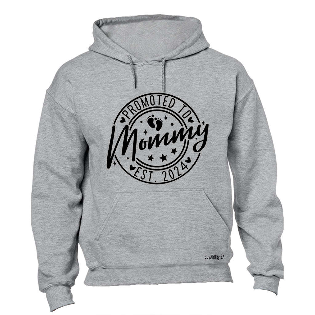 Promoted to Mommy 2024 - Circular - Hoodie