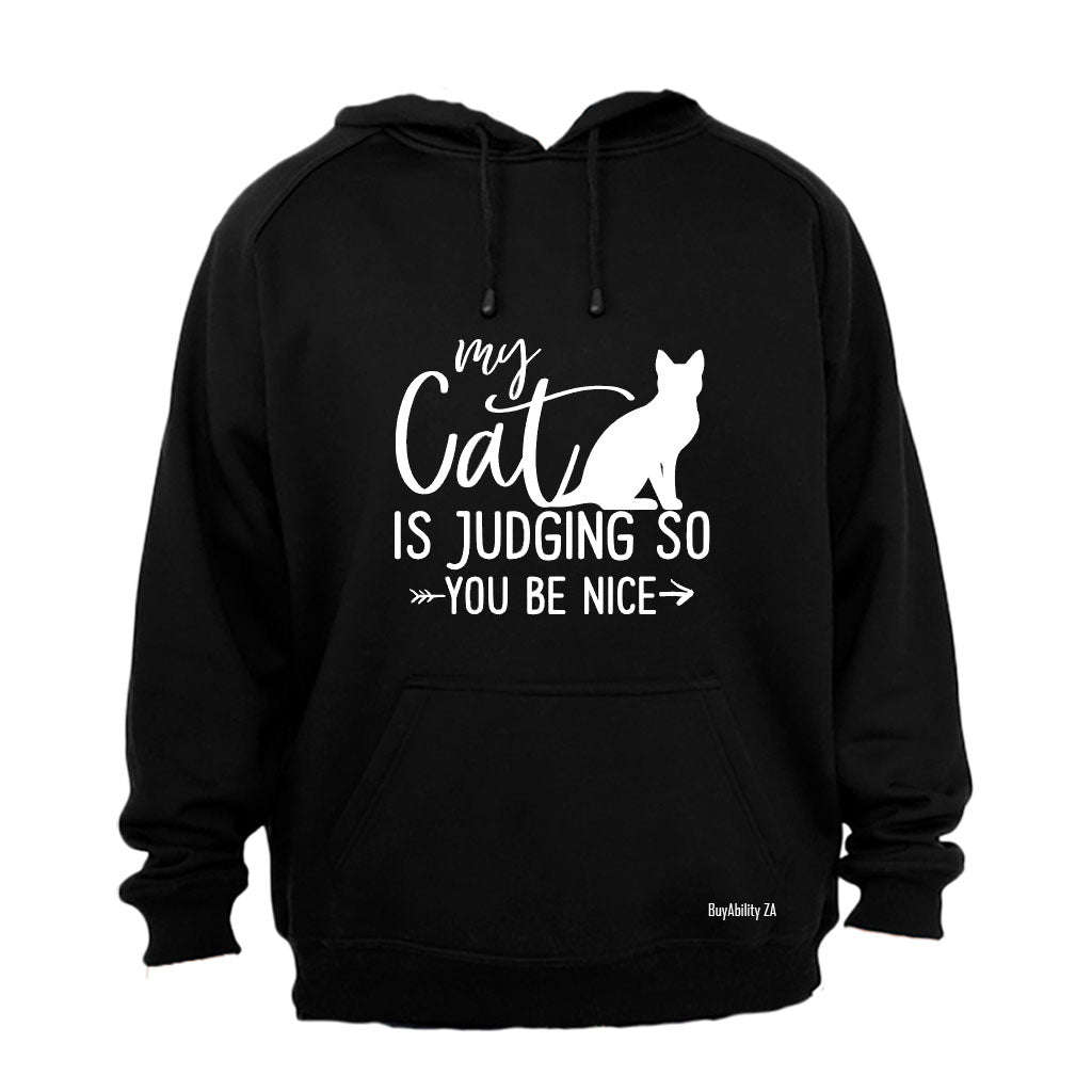 My Cat is Judging - Hoodie