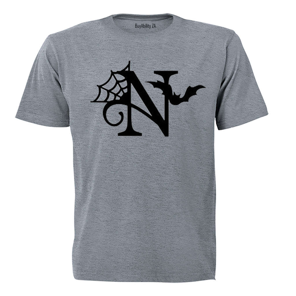N - Halloween Spiderweb - Kids T-Shirt
