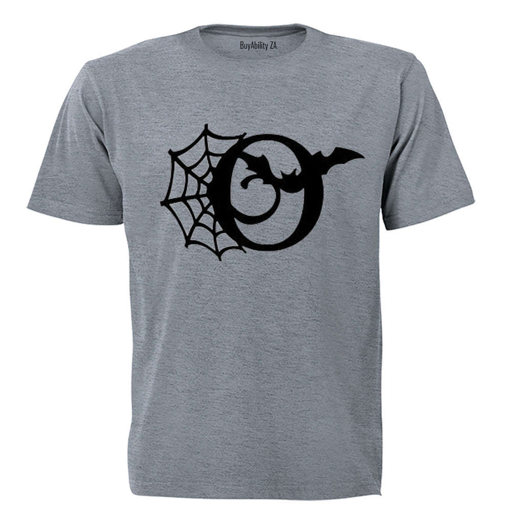 O - Halloween Spiderweb - Kids T-Shirt