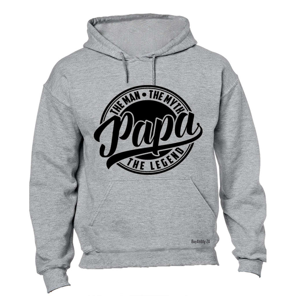 Papa, The Man, Myth, Legend - Hoodie