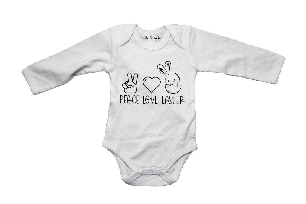 Peace. Love. Easter - Baby Grow