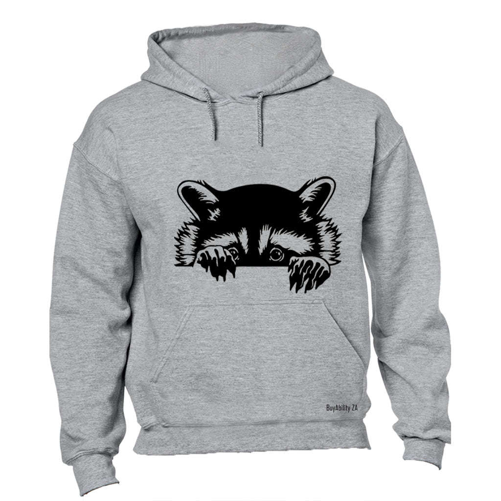 Peeking Racoon - Hoodie