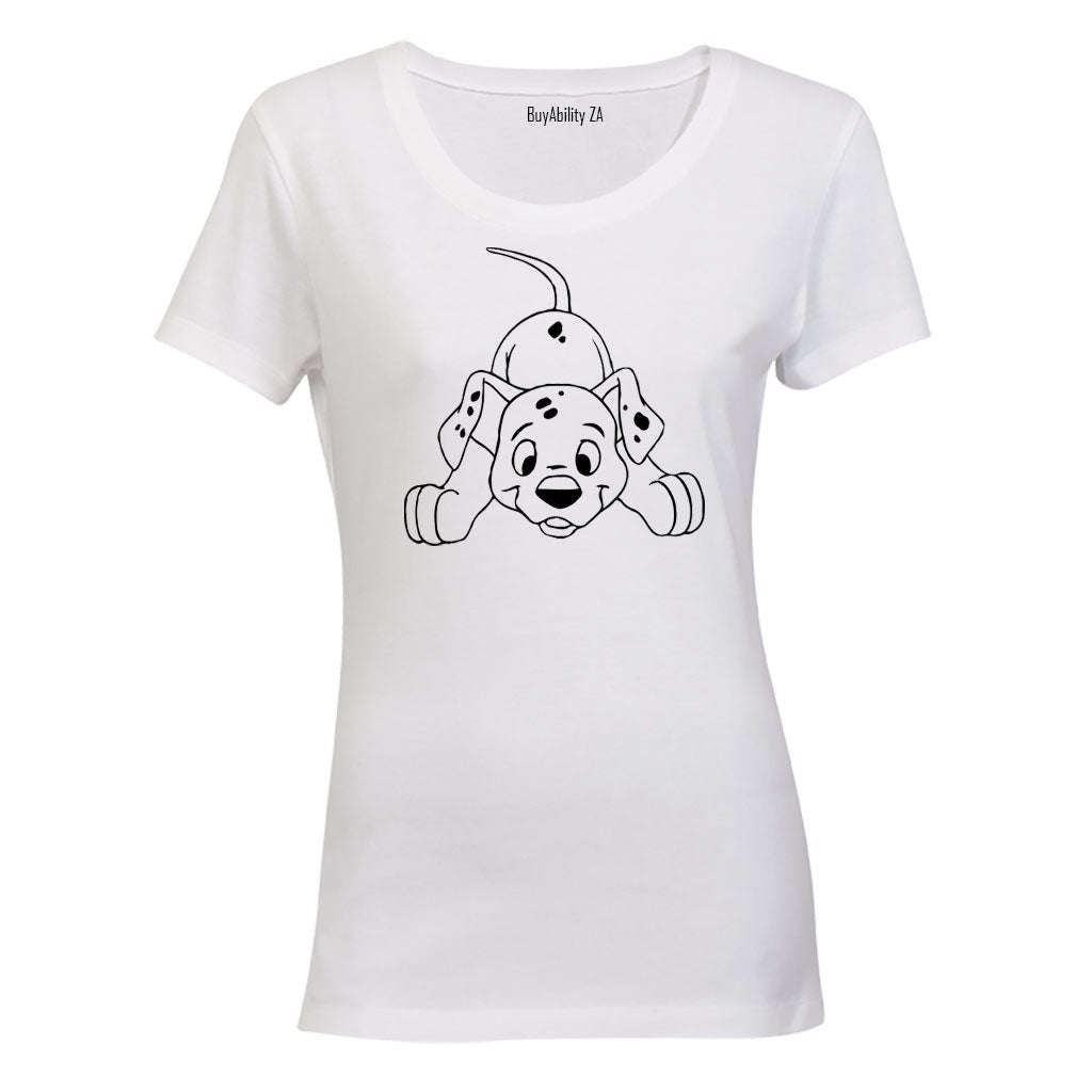 Playful Dalmatian - Ladies - T-Shirt