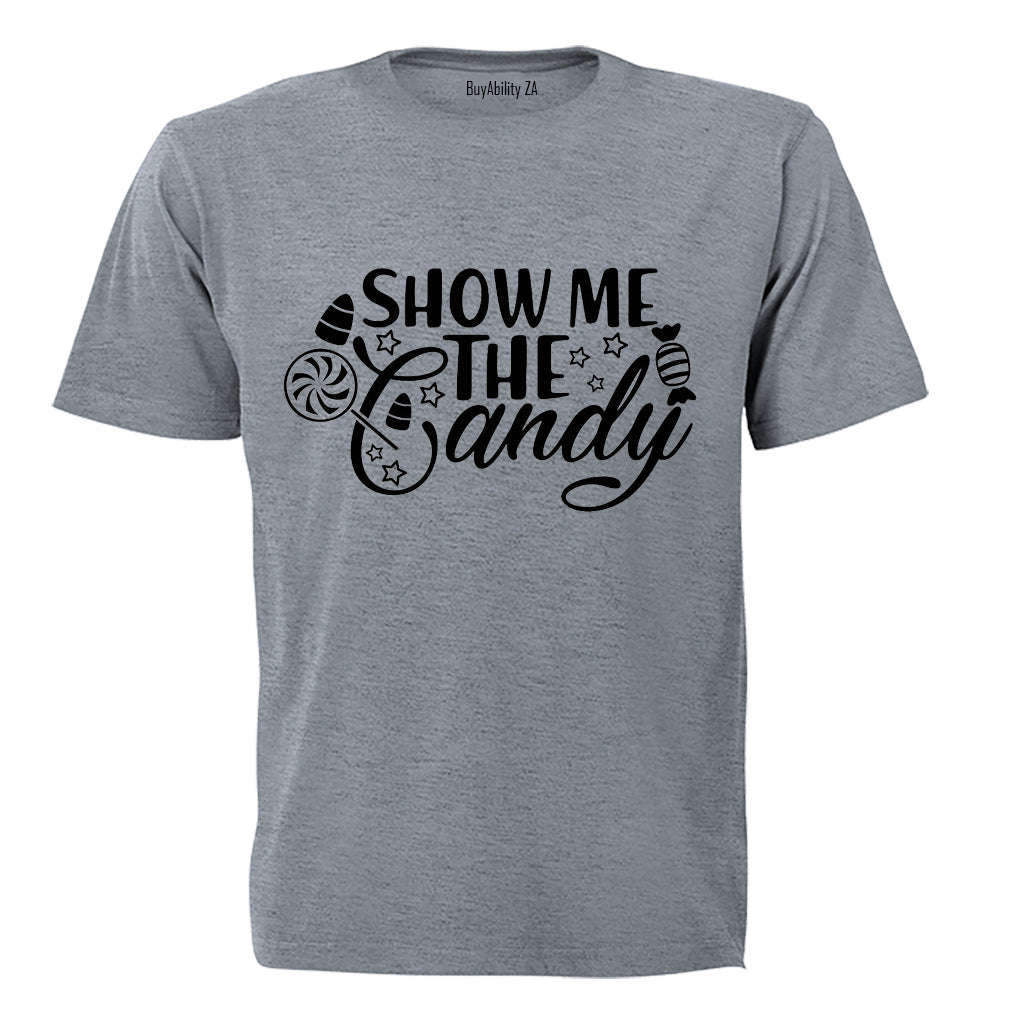 Show Me The Candy - Halloween - Kids T-Shirt