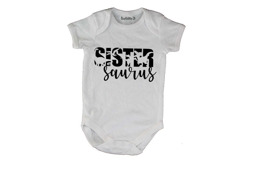 Sister-Saurus - Baby Grow