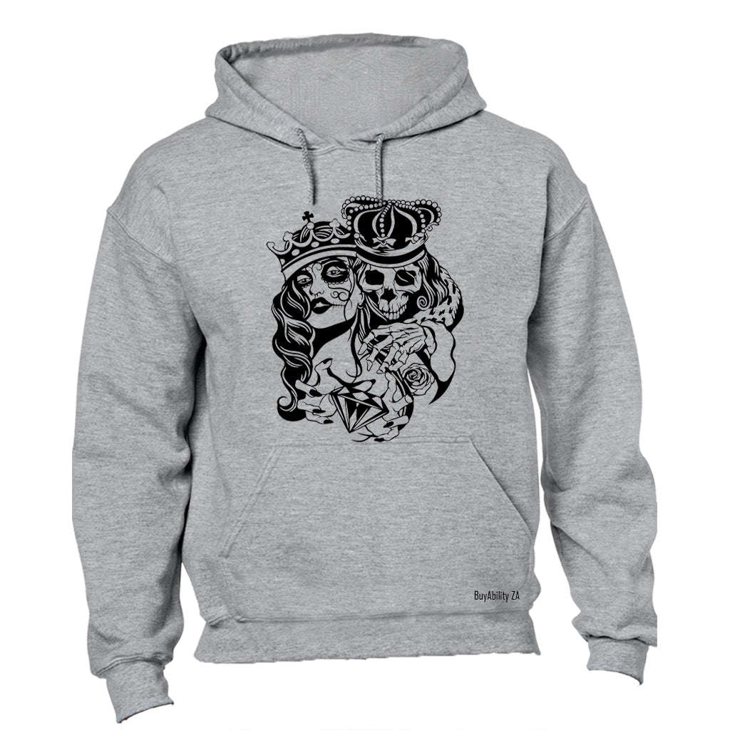 Skeleton Royalty - Halloween - Hoodie