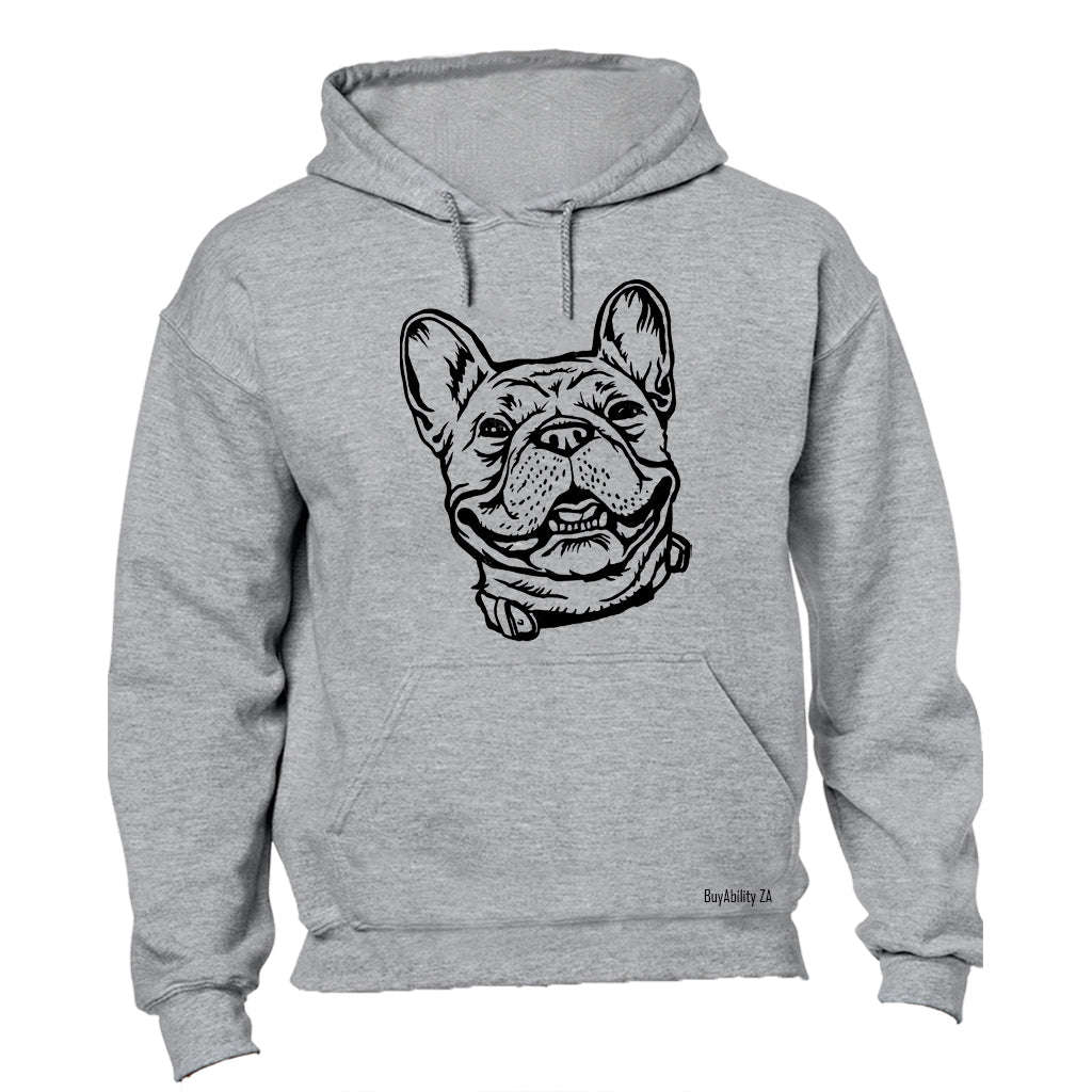 Smiling French Bulldog - Hoodie