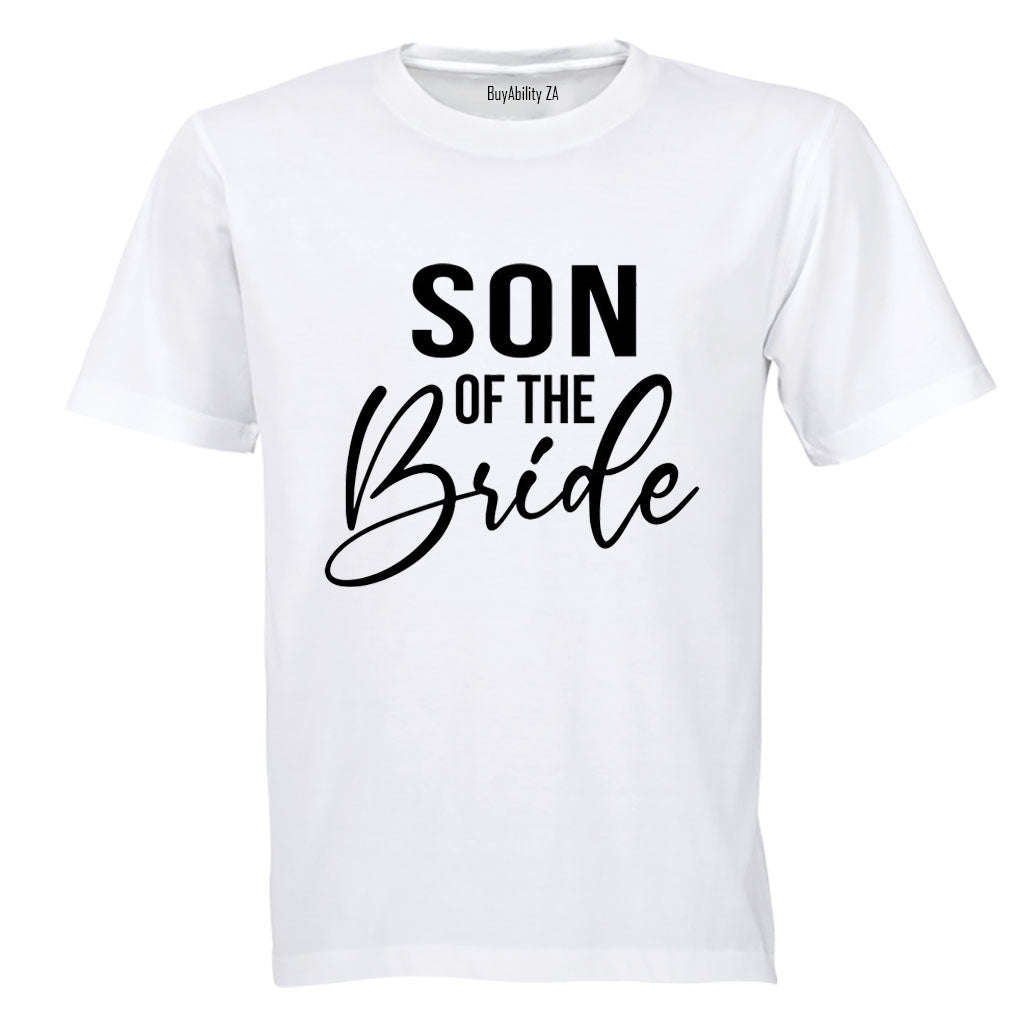 Son of The Bride - Adults - T-Shirt