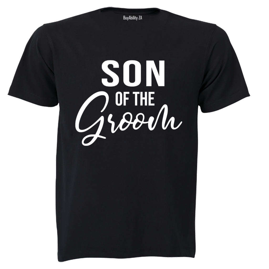 Son of The Groom - Adults - T-Shirt
