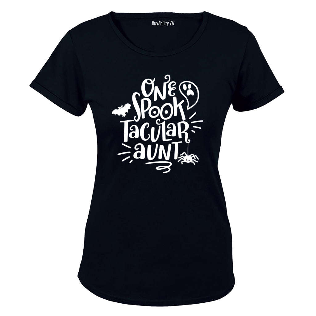 Spook-tacular Aunt - Halloween - Ladies - T-Shirt