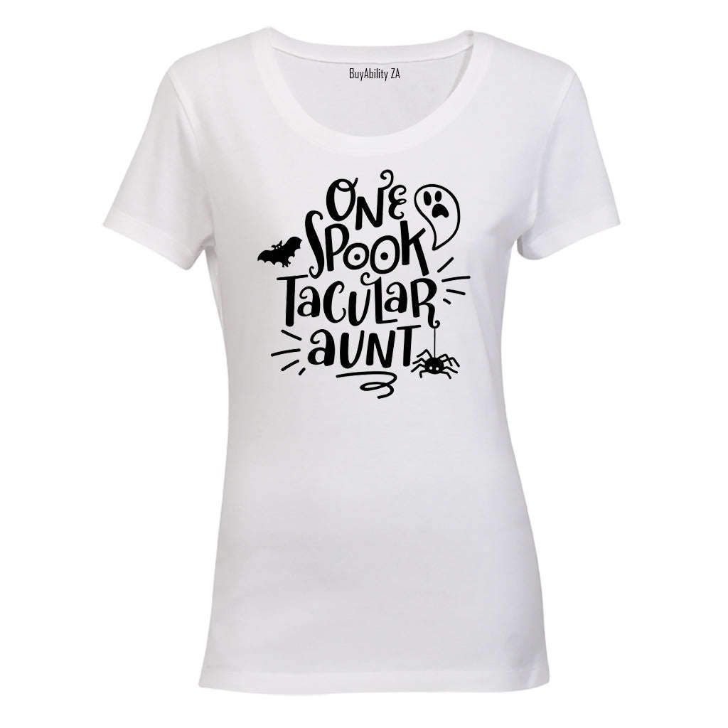 Spook-tacular Aunt - Halloween - Ladies - T-Shirt