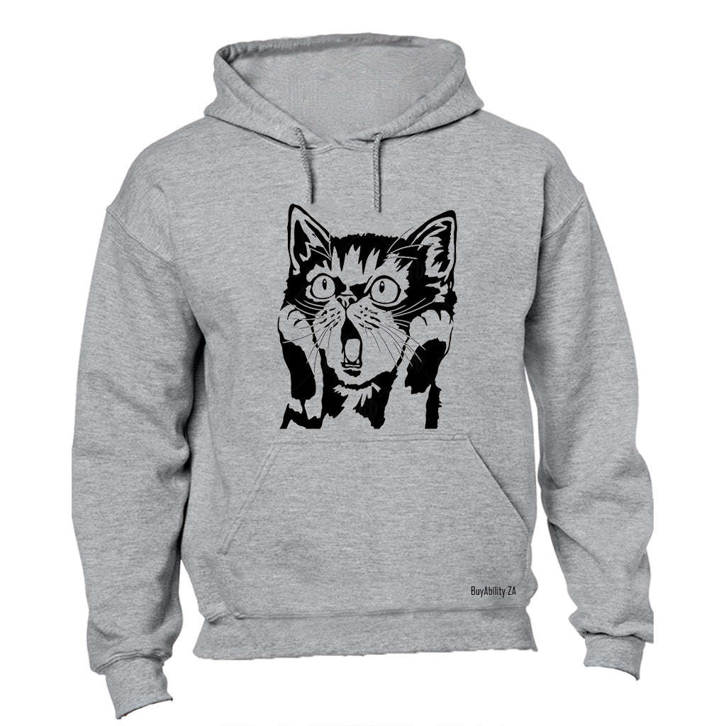 Surprised Cat - Hoodie