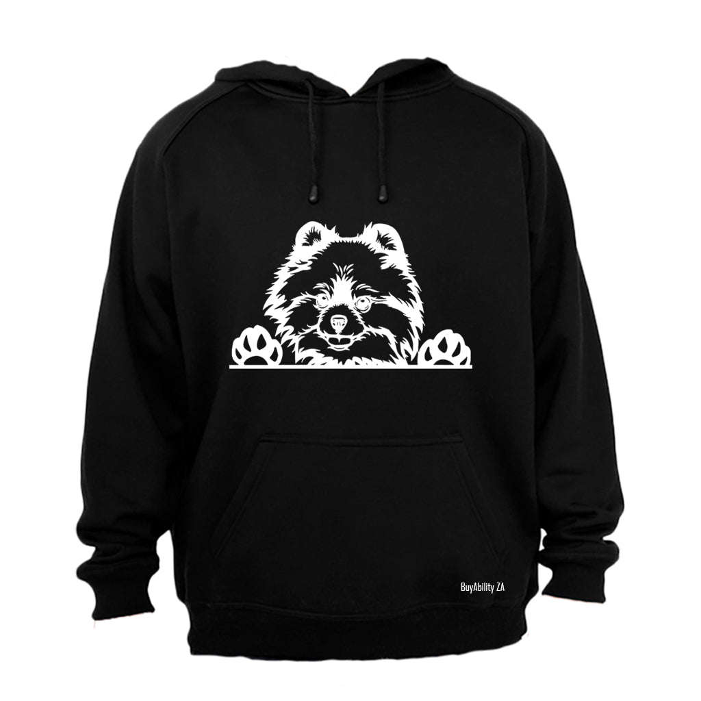 Toy Pomeranian - Peeking Dog - Hoodie
