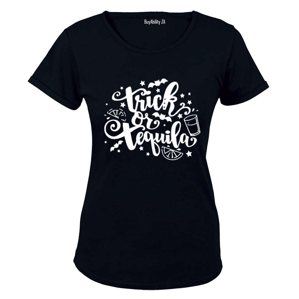 Trick or TEQUILA - Halloween Inspired - Ladies - T-Shirt