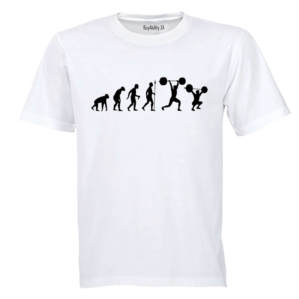 Weightlifting Evolution - Adults - T-Shirt