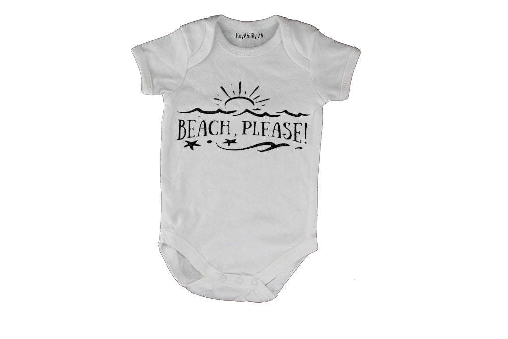 Beach Please! - Baby Grow