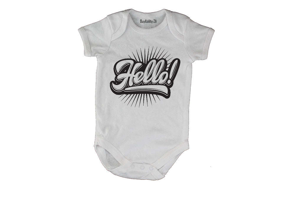 Hello! - Baby Grow