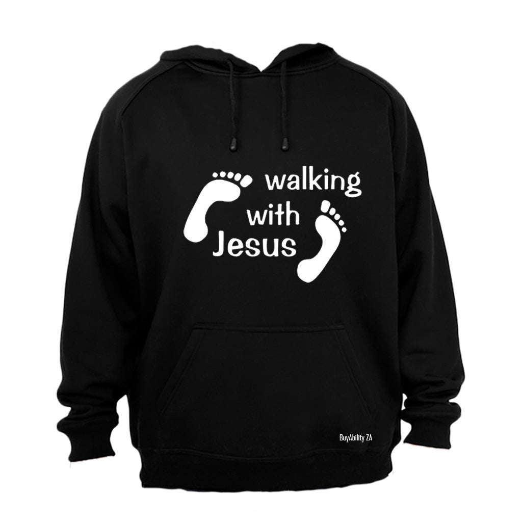 Walking with Jesus - Hoodie