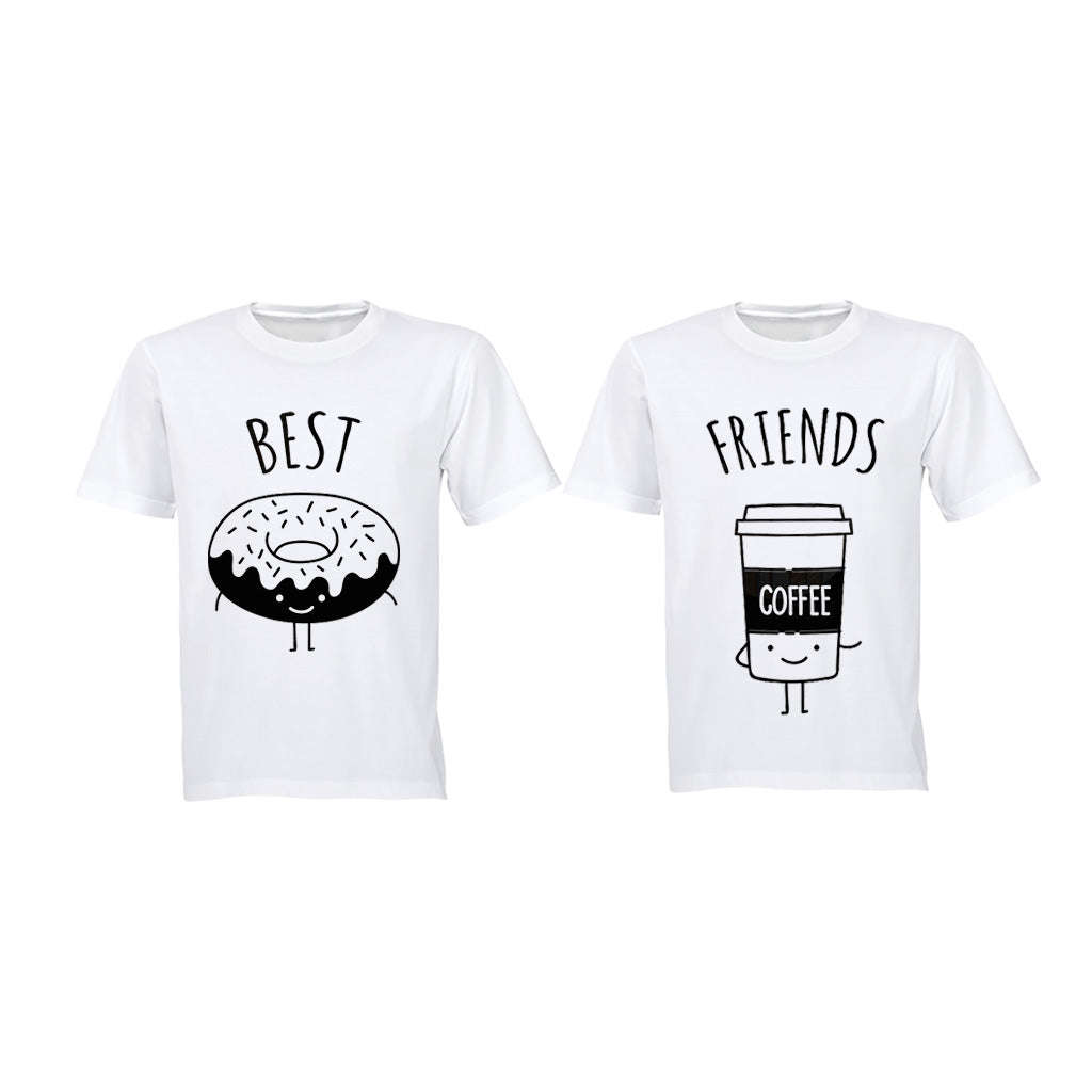 Best Friends - Donut & Coffee - Twin Tees - Kids