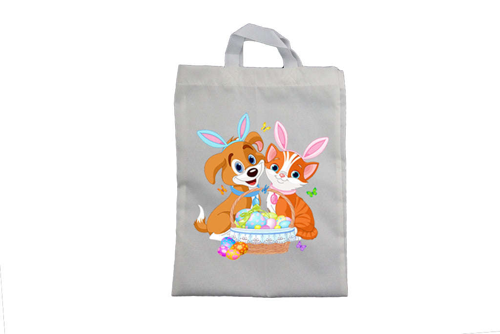 Easter Puppy and Kitten - Easter Bag