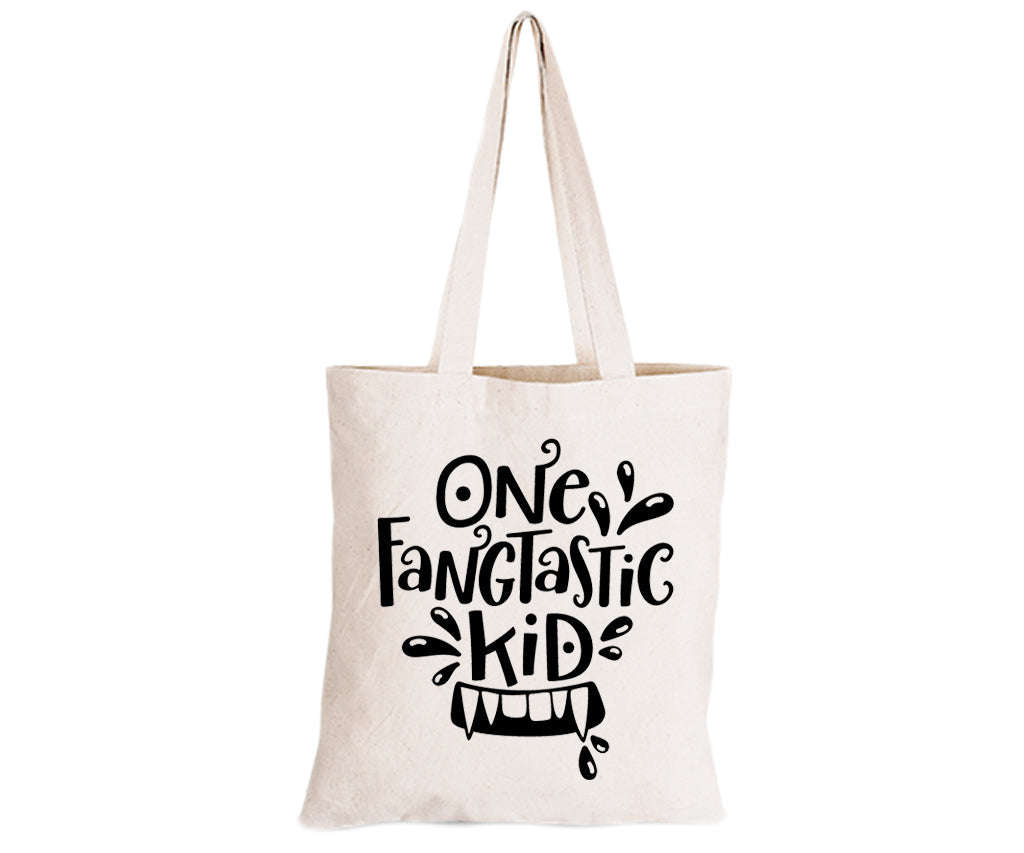 Fang-tastic Kid - Halloween - Eco-Cotton Trick or Treat Bag