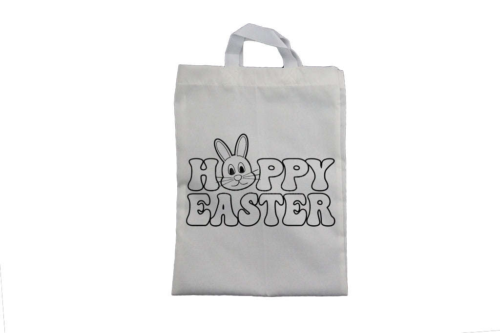 Happy Easter - Bunny Face - Easter Bag