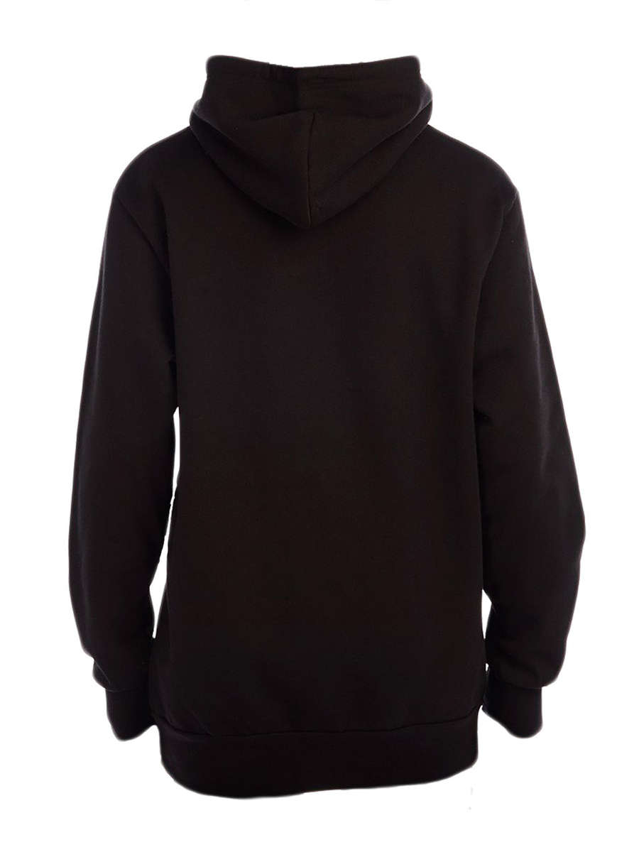 Peeking Pug, Stars - Hoodie - 2XL / Black