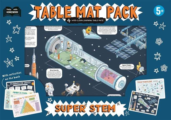 Super Stem Table Mat Ages 5+ Pack