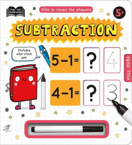 Help With Homework - 5+ Subtraction