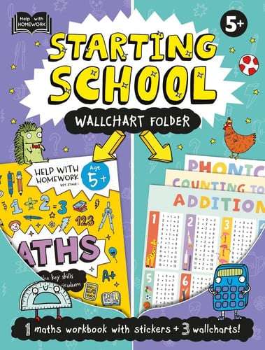 Help With Homework Starting School Ages 5+ Wallchart Folder Ages 5+ S/C