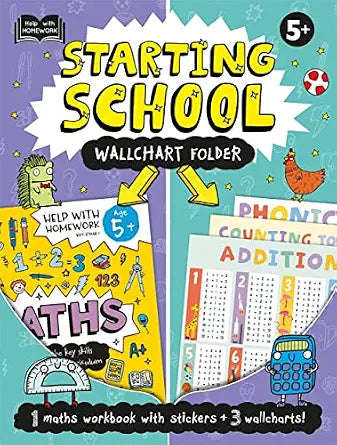 Help With Homework Starting School Ages 5+ Wallchart Folder Ages 5+ S/C