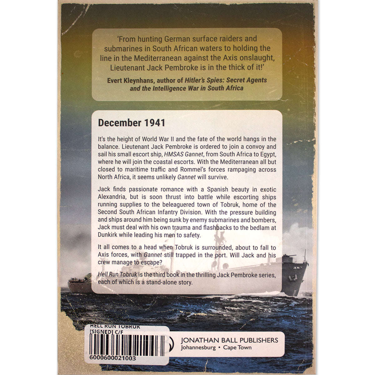 Hell Run Tobruk (Signed Copy)