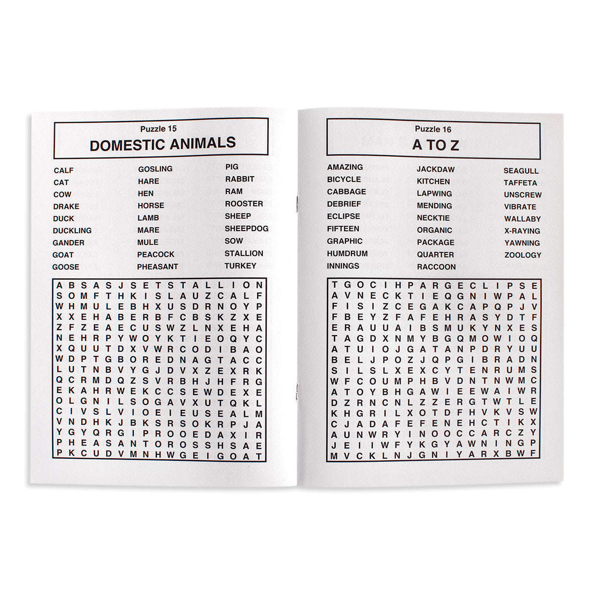 Wordsearch Yellow Puzzle Book