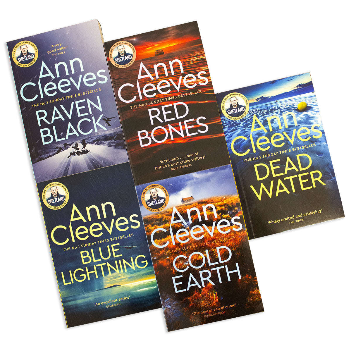 Anne Cleeves Shetland Series (5 Book Pack)