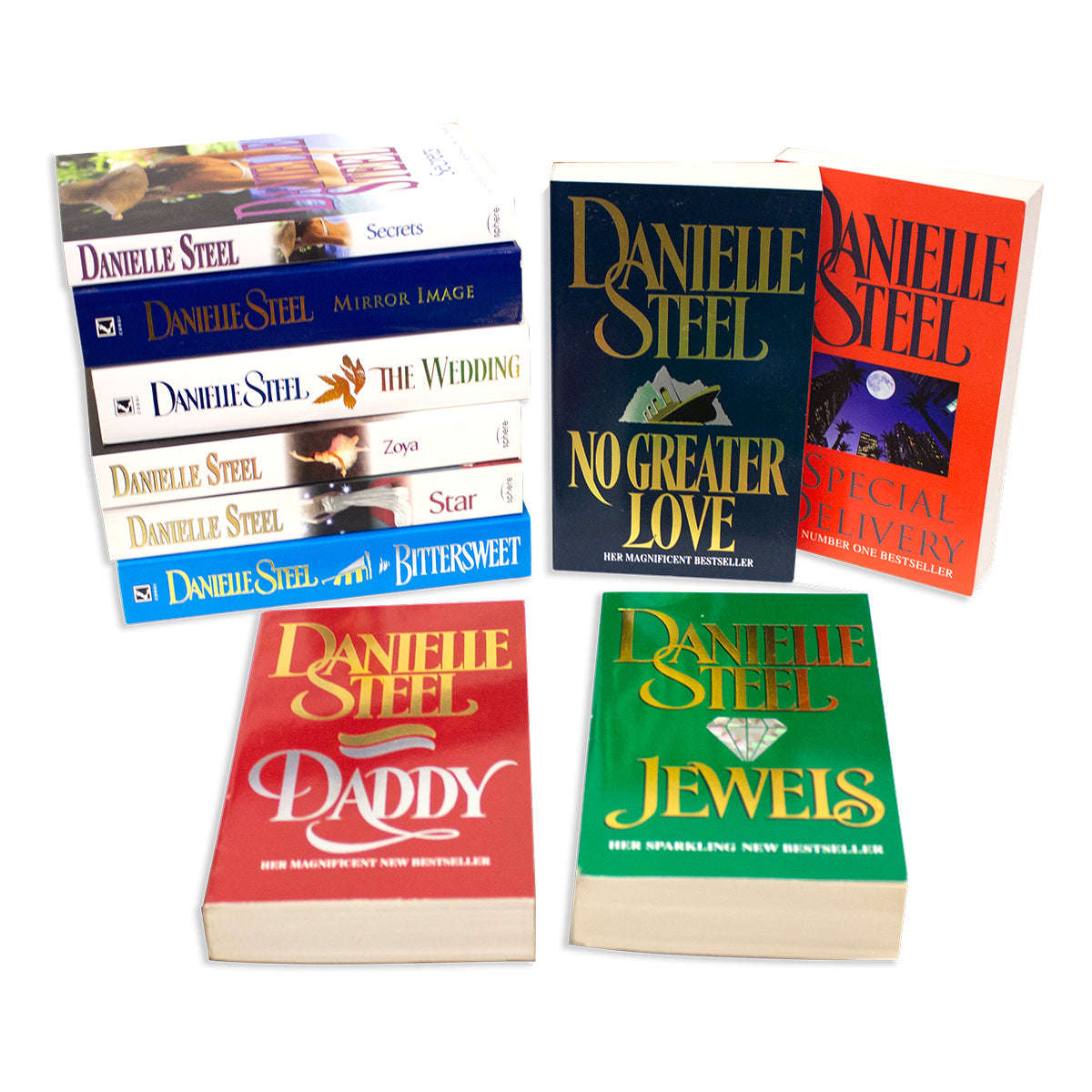 Danielle Steel Family Drama And Emotional Hits Collection (10 Book Pack)