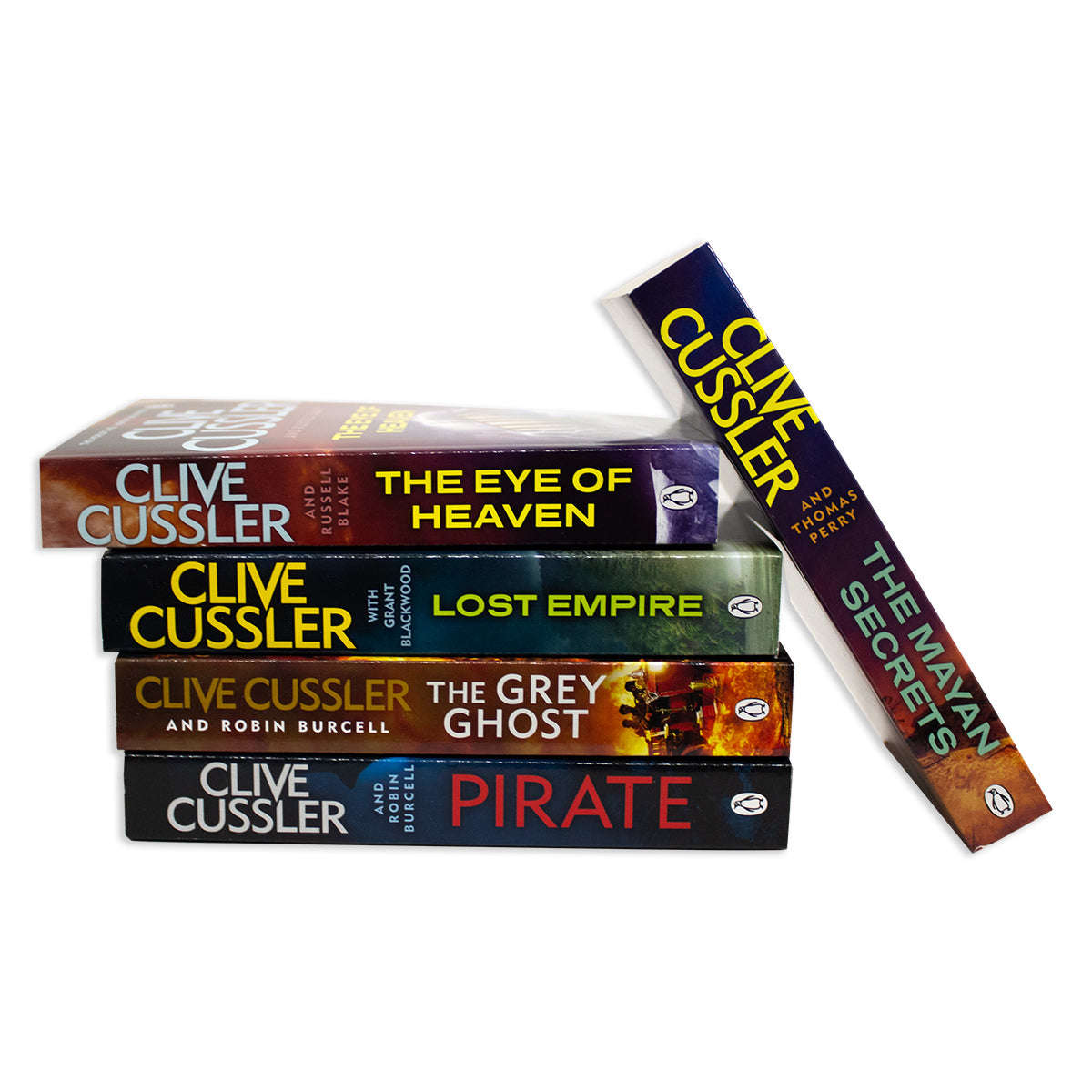 Clive Cussler Forgo Adventures Series ( 5 Book Pack )