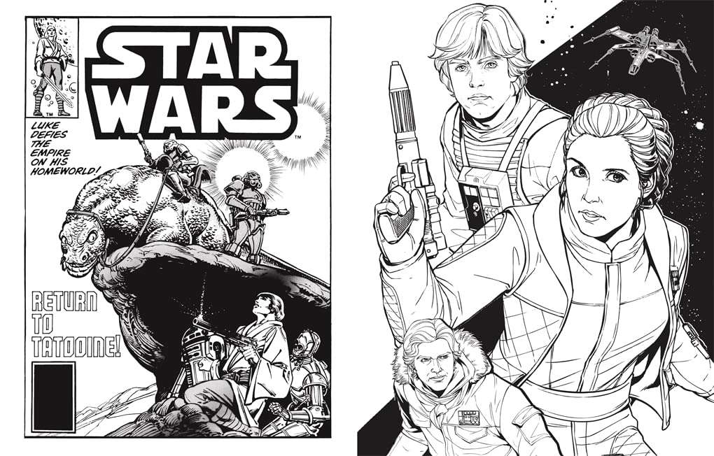Star Wars Colouring Book: Volume 1