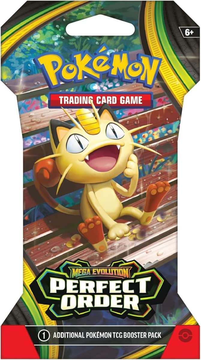 Pokemon Mega Evolutions Perfect Order Mega Meowth ex