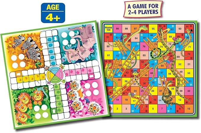 Jungle Ludo And Snakes And Ladders Game