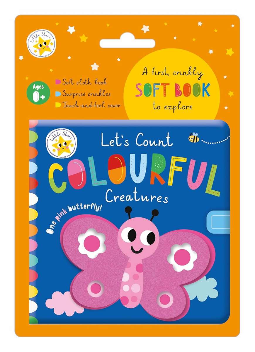 Let's Count Colourful Creatures (Cloth Book)