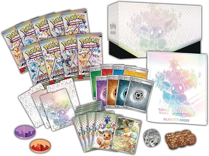 Pokémon: Scarlet & Violet Prismatic Evolutions Elite [100-10013] Trainer Box Set