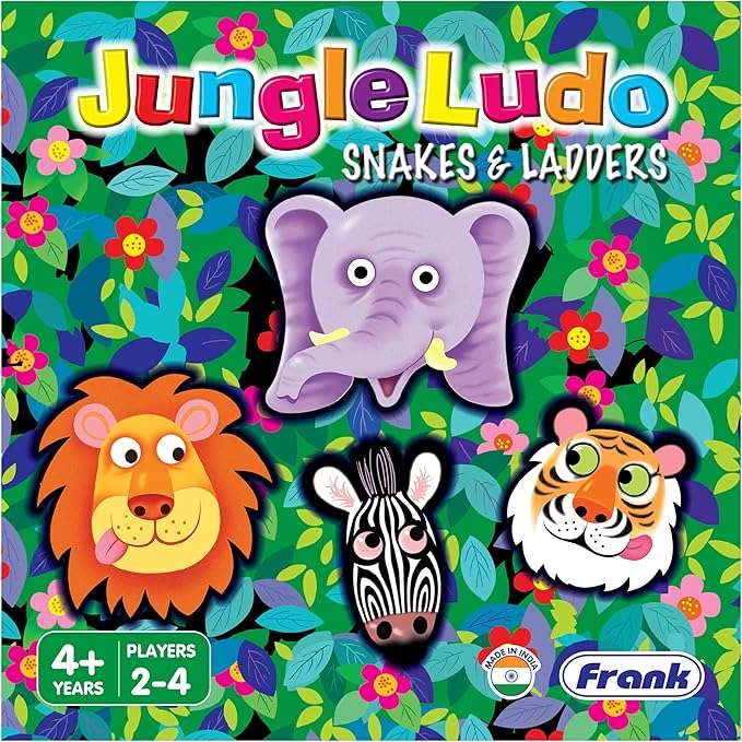 Jungle Ludo And Snakes And Ladders Game