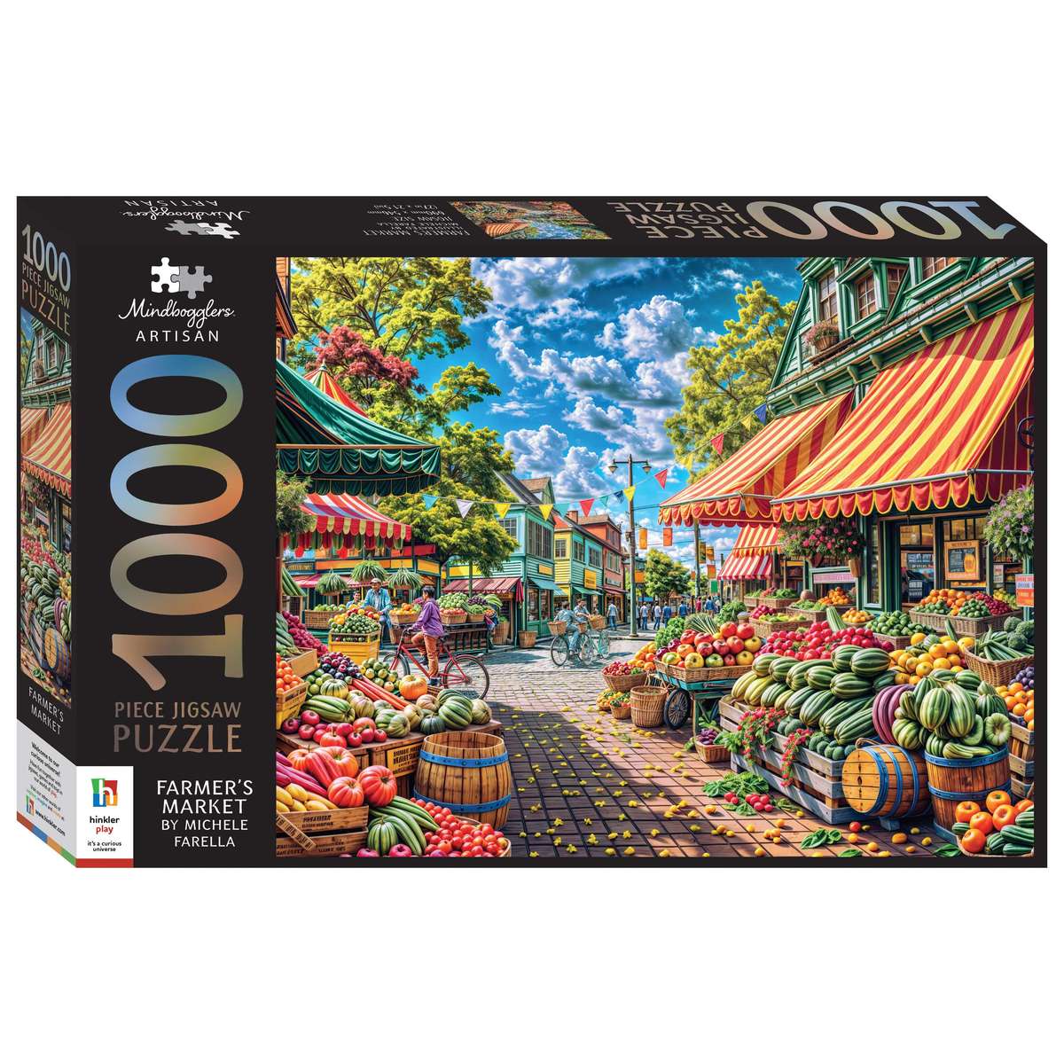 Mindbogglers Artisan 1000 Piece Jigsaw : Farmer's Market