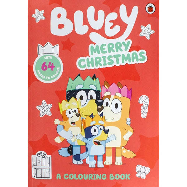 Bluey: Merry Christmas: A Colouring Book