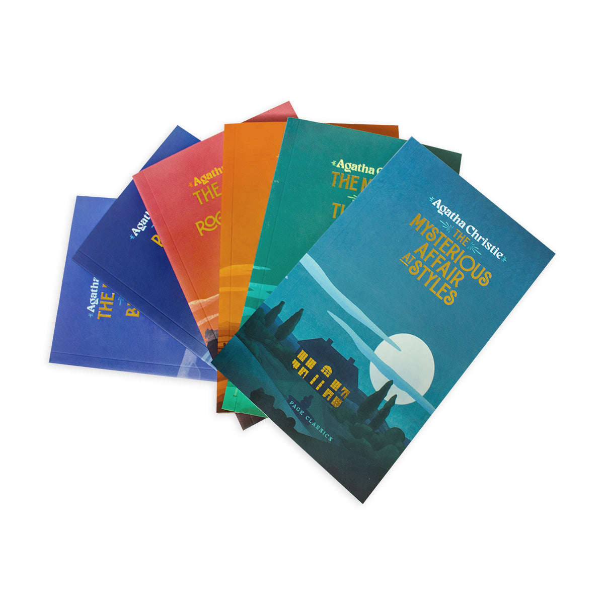 Agatha Christie Poirot 6 Book Box Set