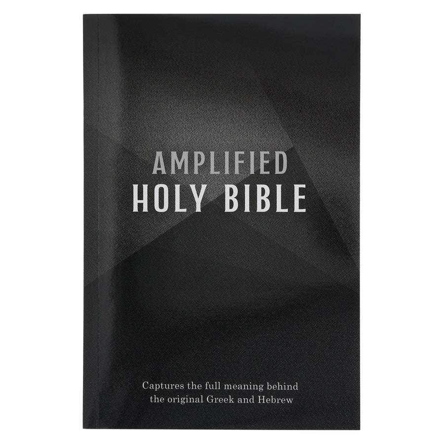 Amplified Holy Bible (Black)