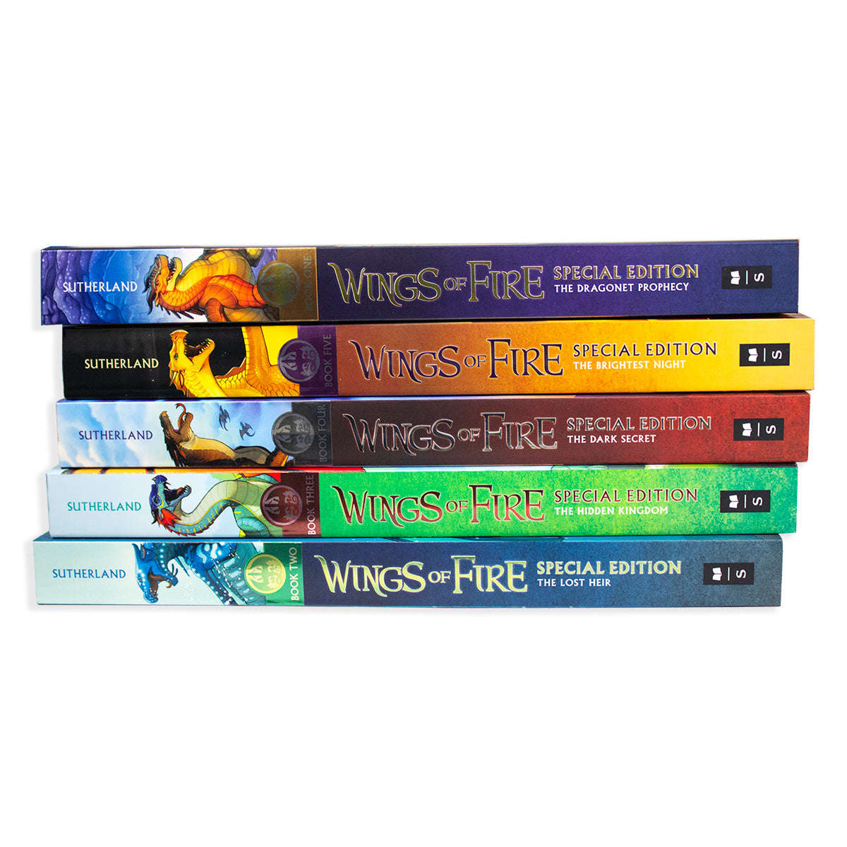 Wings of Fire  5 Books collection